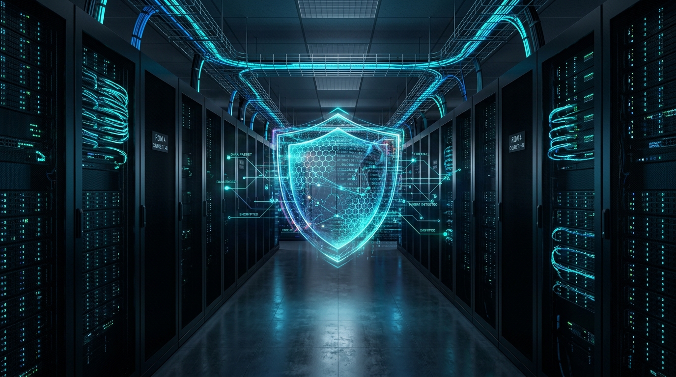 Cybersecurity Datacenter Wall